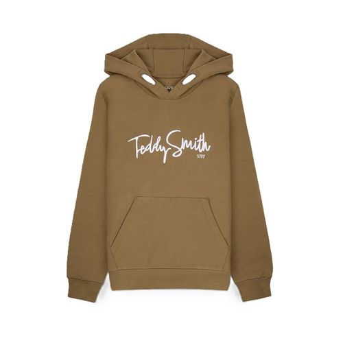 Teddy Smith - Sweat À Capuche Junior - Marron