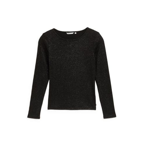 Tom Tailor - Top Manches Longues - Noir Pailleté
