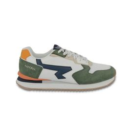 Kaporal Baskets Amiro Blanche Et Kaki