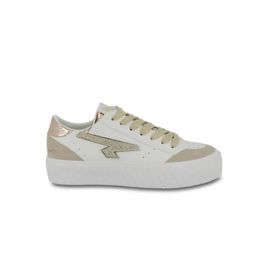 Kaporal Baskets Cyndia Blanche Et Or