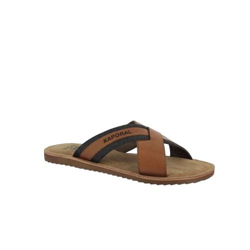 Kaporal Sandales En Cuir Camel Et Jean