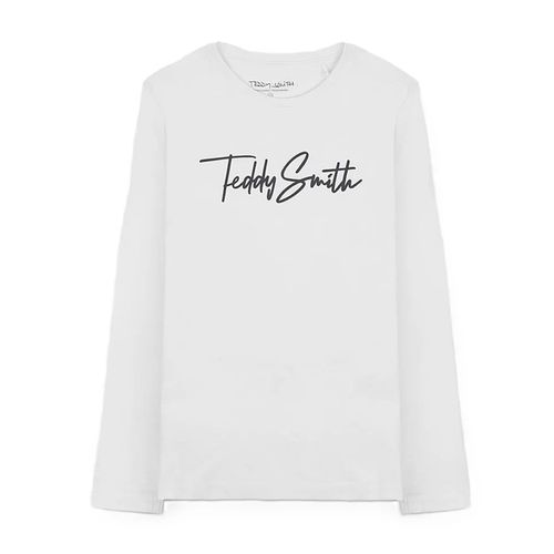 Teddy Smith - Tee-Shirt Junior - Blanc