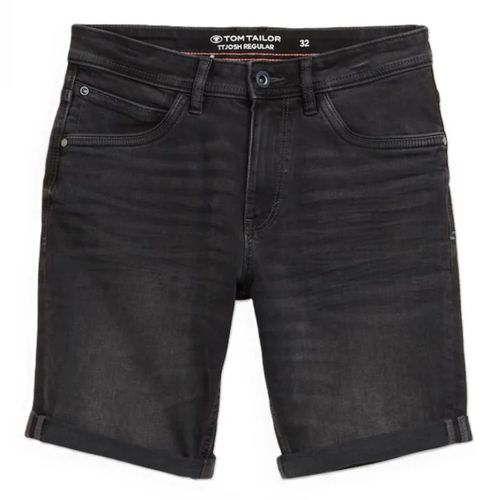 Tom Tailor - Bermuda En Jean - Noir