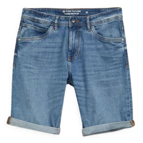 Tom Tailor - Bermuda En Jean - Bleu