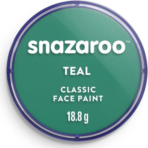 Peinture Pour Visage Et Le Corps, Maquillage Pour Visage Et Déguisement, Pour Enfants Et Adults,Fard 18 Ml, Couleur Vert Canard