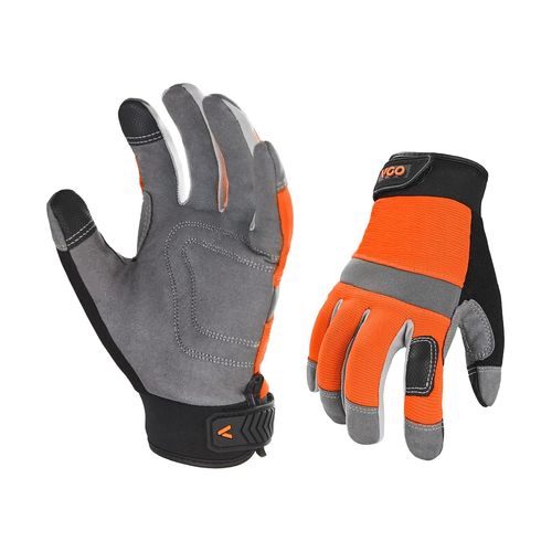 Shiba-Gants De Travail De Securité Hommes, Écran Tactile, Gants Multi Usage Pour Le Jardinage, L'entrepôtmécaniciens Légers(Sl7584[2
