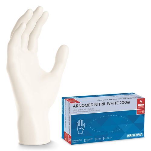 Shiba-Gants Jetables, Gants Nitrile, 200 Pièces/Boîte, Non Poudrés & Sans Latex, Gants Jetables, Gants Disponibles En Tailles S, M[1
