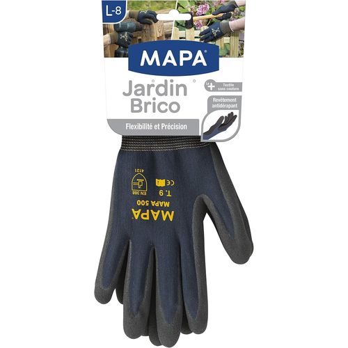 SHIBA-Mapa - Gants de jardinage adhérence et flexibilité - Grip extrême - Taille 8/L[1414]