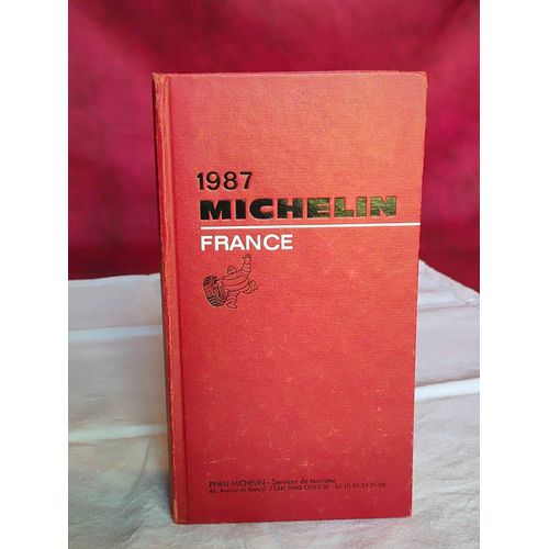 Guide Michelin Année 1987