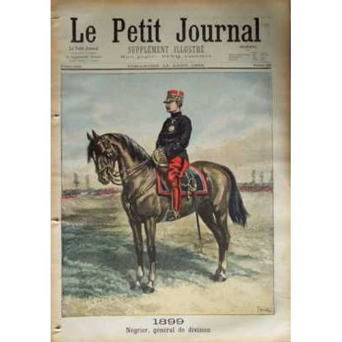 Petit Journal Supplement Illustre (Le) N° 456 Du 15/08/1899