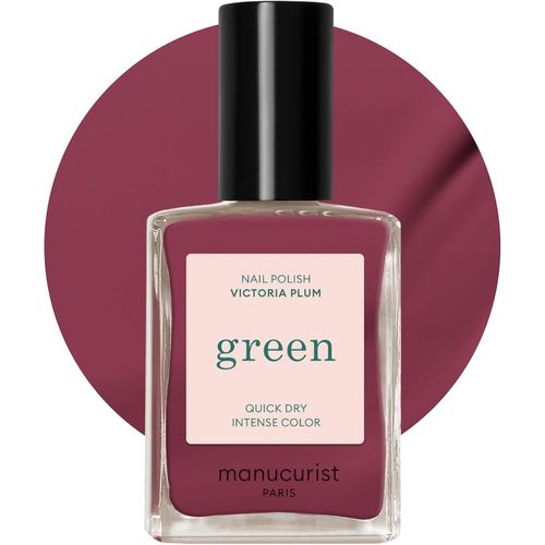 Shiba-Green Vernis À Ongles Prune Victoria Plum - Vernis À Ongles Classique 9-Free, Vegan Et Bio Sourcé - Effet Manucure Professio[3 