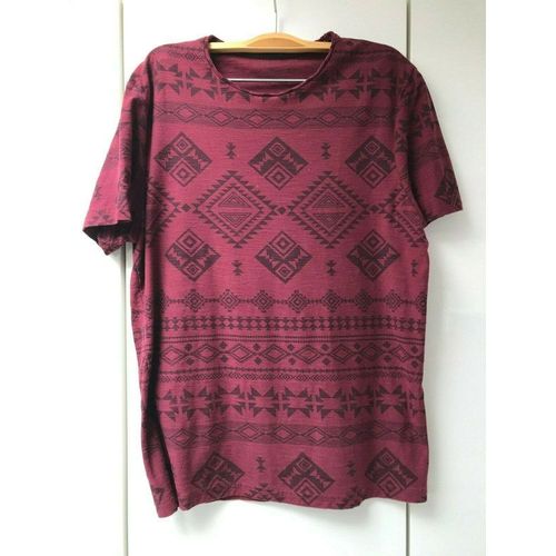 Tee-Shirt Bordeaux Celio - Taille S