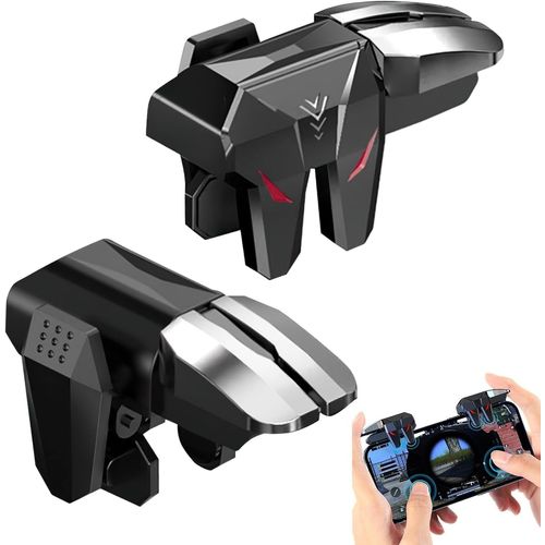Contrôleur De Jeu Mobile Pubg, L1r1 Gachette Déclencheu Manette Pour Telephone, Controller Trigger Portable Gamepad Joystick Universel Pour Android Et Ios