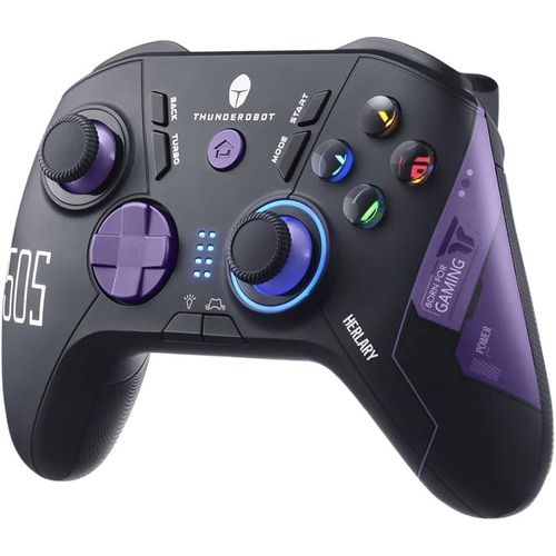 G50s 1000hz Manette Switch Sans Fil Pour Windows Pc,Switch,Ios&android,Manette Pc Avec Joysticks Et Gâchettes À Effet Hall/Gyroscope,6 Boutons Programmables (Noir, G50s)