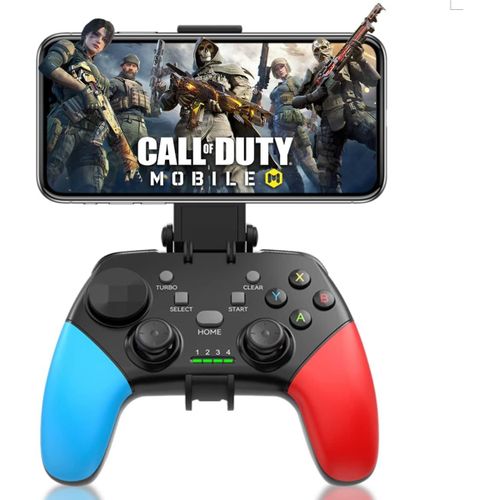 Manette De Jeu Sans Fil Pour Ios/Android/Pc, Mobile Gamepad Pour Samsung Galaxy, Iphone 14, Iphone 13 Pro Max, Huawei, Oppo, Realme, Motorola, Tcl, Oneplus, Google-Cod Mobile
