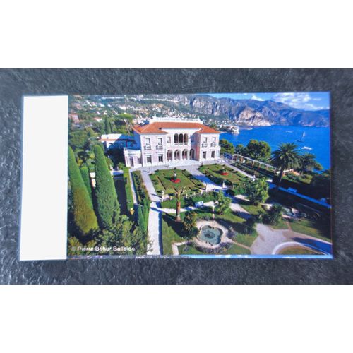 Ticket D'Entrée Périmé. Villa Ephrussi De Rothschild Ou Villa Île De France. Un Des Plus Beaux Palais De La Côte D'Azur. Saint Jean Cap Ferrat. Juin 2023. Pour Collection