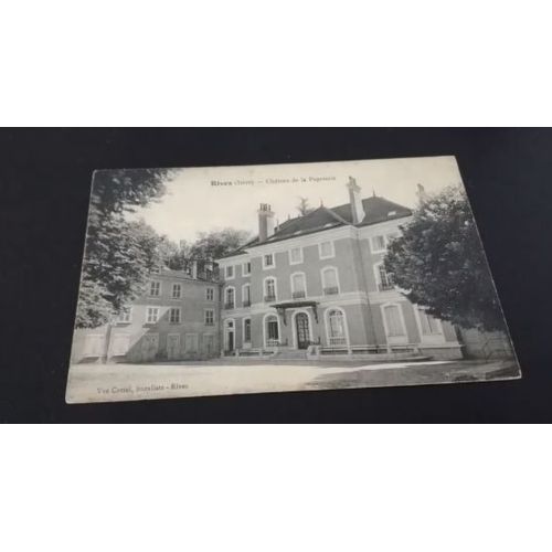 Carte Postale Rives Chateau De La Papeterie En L'état Sur Les Photos