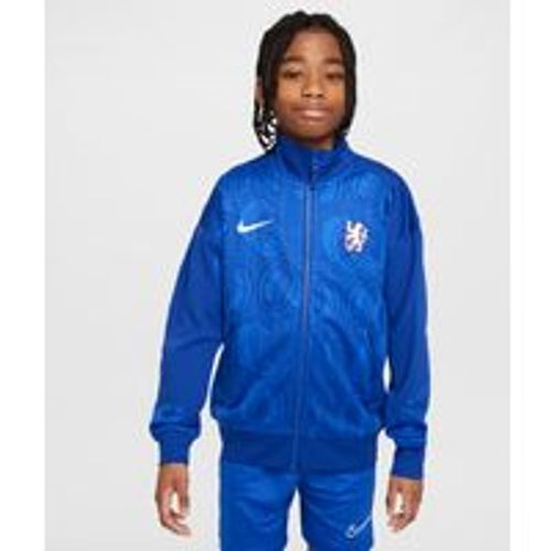 Veste De Foot Nationale Nike Dri-Fit Chelsea Fc Academy Pro Pour Ado - Bleu