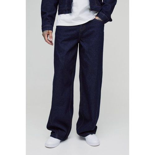 Tall - Jean Baggy À Coutures Contrastantes Homme - Indigo - 30, Indigo
