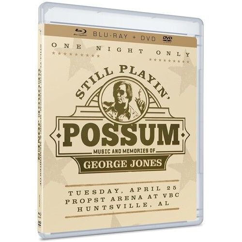 Still Playin Possum: Music & Memories Of George Jones (Various Artists) [Blu-Ray] With Dvd