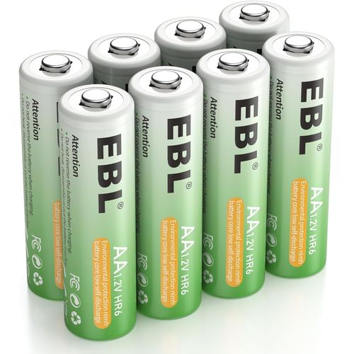 Lbgwp60-Piles Rechargeables Aa, Recharge Extreme, Lot De 8