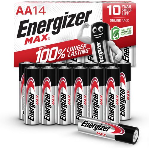 Lbgwp60-Rechargeables Piles Aa (Lot De 4), 1300 Mah Nimh, 2000 Recharges, Pré-Chargées, Puissance Longue Durée, Un Packaging Recyclable 0% Plastique