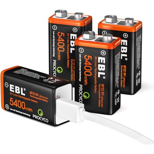 Lbgwp60-Multi Charger, Chargeur Pour Batteries Rechargeables En Aa / Aaa / 9v, Chargement À Un Seul Emplacement, Détection Des Cellules Défectueuses, 8 Emplacements De Charge