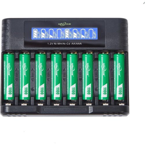 Lbgwp60-Rechargeables Piles 9v (Lot De 1), 9v, 170 Mah, Puissance Longue Durée