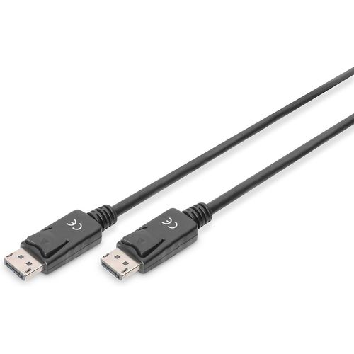 Câble DisplayPort - UHD 4K/60Hz - 1m - avec verrouillage - HBR 2 - Compatible avec moniteur, carte graphique gaming