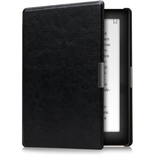 Étui Compatible Avec Kobo Aura Edition 1 Coque - Étui À Rabat Magnétique Tablette Ereader Similicuir - Noir[Book5170753]