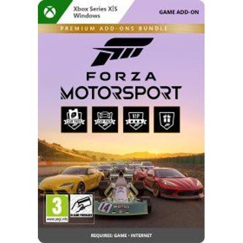Forza Motorsport Premium Add-Ons Bundle (Extension/Dlc) - Jeu En Téléchargement - Ordinateur Pc