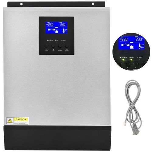 Onduleur Solaire Hybride - Vevor - Convertisseur Pur Sinus Mppt 3000va 24v À 230v
