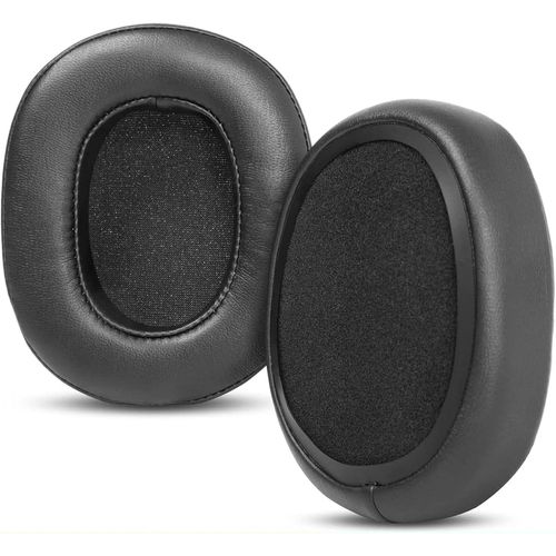 MONDODIGITALE-Coussinets Auriculaires Compatibles Avec Plantronics Backbeat Fit 6100 Casques Bluetooth Sans Fil Coussin De Remplacement (Cuir De Protéine/Mousse À Mémoire)