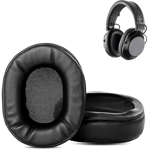MONDODIGITALE-Coussinets Compatibles Avec Plantronics Backbeat Fit 6100 Casques Bluetooth Sans Fil Coussinets De Remplacement (Cuir De Protéine/Mousse À Mémoire)