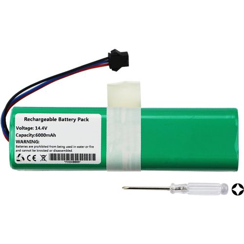 MONDODIGITALE-6000Mah Robot Aspirateur Batterie Pour Coredy L900 L900W L900X Robotic Vacuum Cleaner With Tools 14.4V