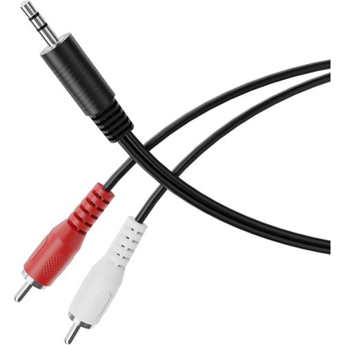 Câble Jack 3.5mm vers RCA 10m - Adaptateur Y Stéréo pour Enceintes, Voiture, Smartphone - Transmission Audio Pure