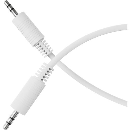 Câble Aux, 10,00M De Câble Jack, Audio Jack 3,5 Mm Stéréo 3 Pôles, Câble Audio Pour Casque, Barre De Son, Tv, Voiture, Radio, Blanc[Video281]