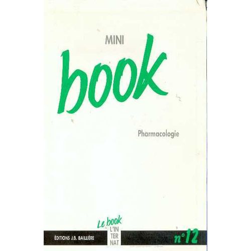 Mini Book Tome 12 - Pharmacologie