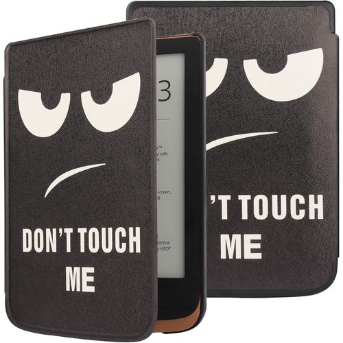 MONDODIGITALE-Étui Rigide Fin En Cuir Pu Pour Liseuse Pocketbook Touch Hd 3 / Touch Lux 5 / Touch Lux 4 / Basic Lux 2 ¿ Étui En Cuir Pu Léger De Qualité Supérieure Avec Fonction Veille/Réveil Automat