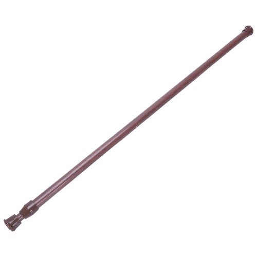 Tringles De Poteau De Rail De Rideau De Tension De Voile De Voile De Net Télescopique Extensible, 55-90 Cm, Couleur De Bois