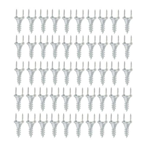 50PCS Ongles Sans Couture Vis À Double Tête Plinthe En Bois Massif Ongles Sans Couture Ligne De Pied Clou Spécial