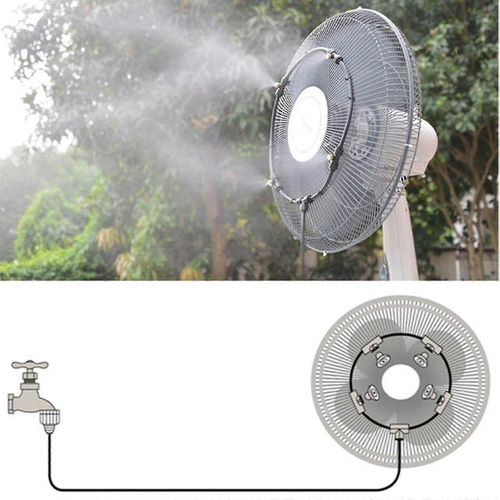 Pt Outdoor Misting Fan Cooler Water Cooling Patio Mist Garden 16inch