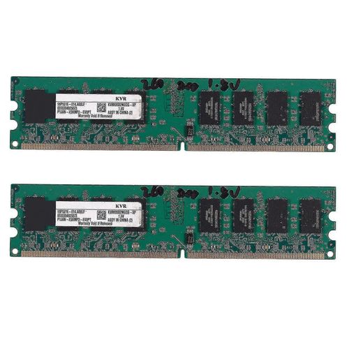 2x 2gb Ddr2 Pc2-6400 800mhz 240pin 1.8v Desktop Dimm Memory Ram pour, pour AMD (2gb / 800, w)