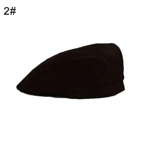 Béret Unisexe Motif Géométrique Canard Bouche Style Hommes Femmes Pure Couleur Bord Court Chapeau De Chef Pour Boulanger