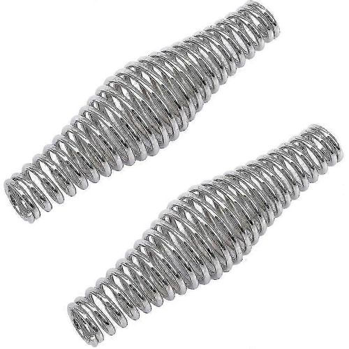 2 pièces Bbq Spring Handle Heavy Duty Barbecue Spring Handle pour Grills Et Paniers Poêle Spring Handle Grip Panier Handle Spring