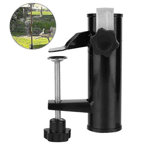 Porte-parasol Rampe de balcon Porte-parasol Support de serrage de balcon pour Accès Parasol de table