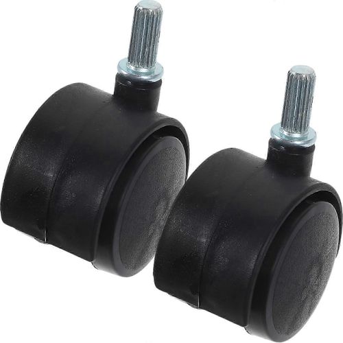 2pcs Cintre Roues De Remplacement Roues De Roulettes De Porte-Linge Roues De Roulettes De Meubles De Maison Roulettes