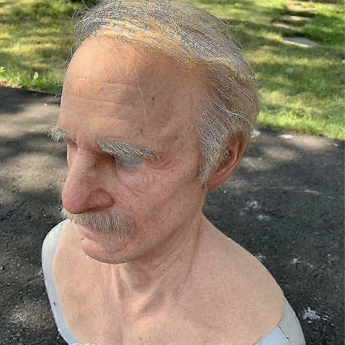 1 Masques En Latex Réalistes, Grand Nez Vieil Homme Supersoft Ride Visage Couvre-Chef Mascarade Partie