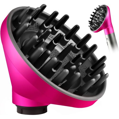 SHIBA-Diffuseur pour Dyson Airwrap Styler HS05 HS01 Accessoire, conversion pour Dyson Airwrap Styler en sèche-cheveux (rose rouge)[9