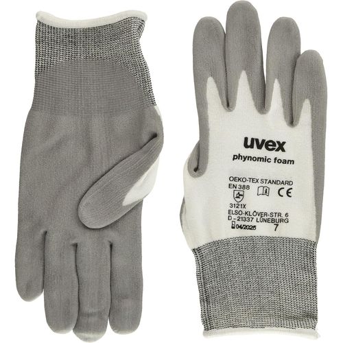 SHIBA-Gants de travail Taille: 7 Uvex phynomic FOAM 6005007 1 pc(s)[1952]